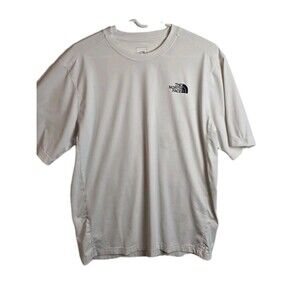 The North Face Men's Large White Short Sleeve T-shirt with Flaws